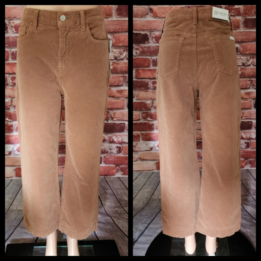 7 For All Mankind Alexa High Rise Cropped Jeans 29 NWT - Picture 5 of 5
